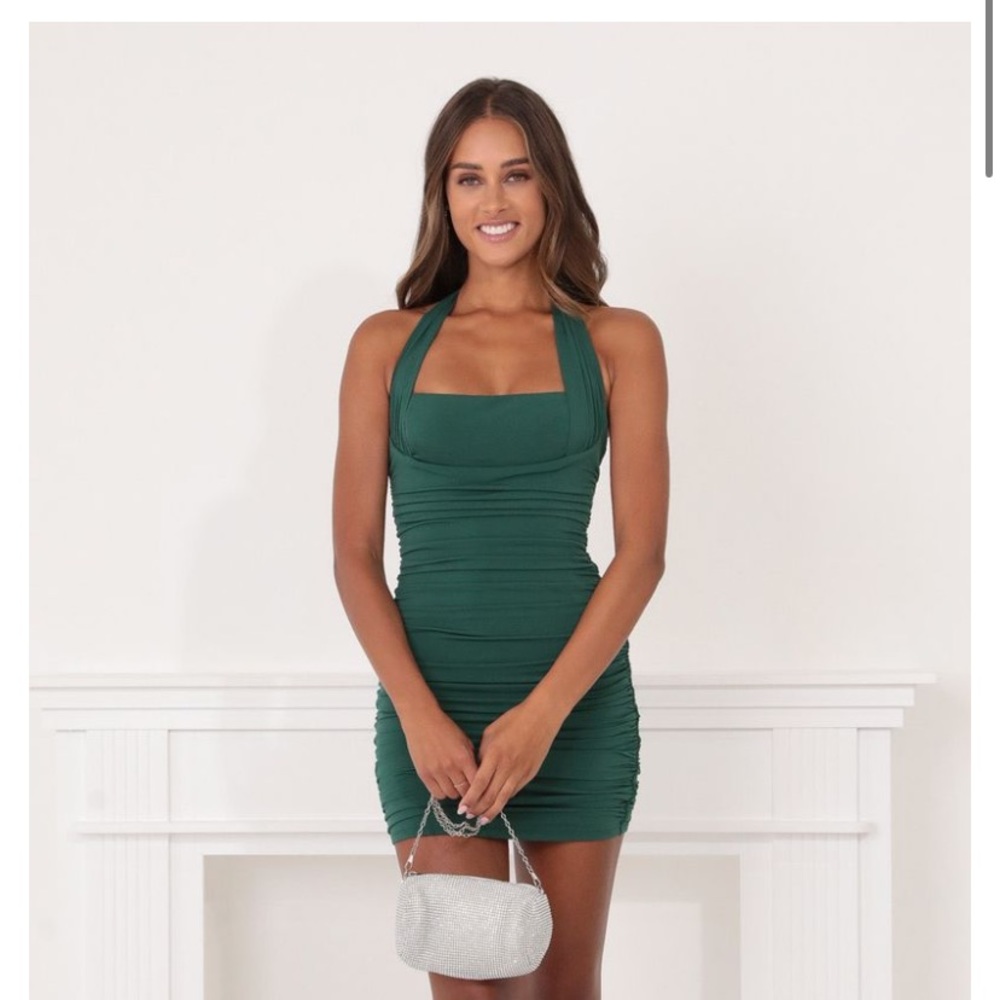 Green lucy in the sky dress